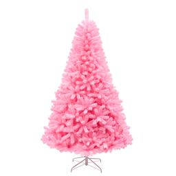 National Tree 7.5ft Color Pop Pink Pine Christmas Tree