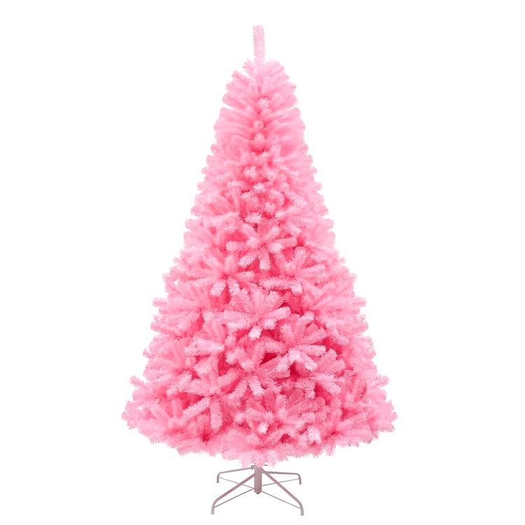National Tree 7.5ft Color Pop Pink Pine Christmas Tree