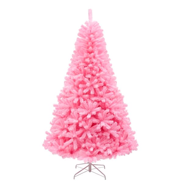 National Tree 7.5ft Color Pop Pink Pine Christmas Tree