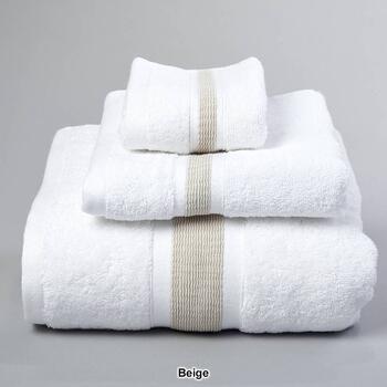 Aston & Arden Agean Stripe Bath Towel Collection - Boscov's