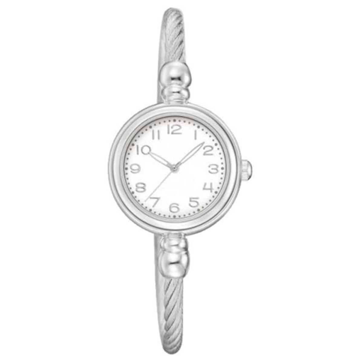 Womens Silver-Tone Metallic Dial Watch - 14886S-07-H28