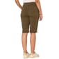 Womens Democracy "Ab"solution High Rise Cuffed Hem Bermuda Shorts - image 3