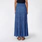 Juniors Angie Gauze Tier Maxi Skirt - image 3