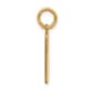 Gold Classics&#8482; 14kt. Blue Birth Certificate Charm - image 2