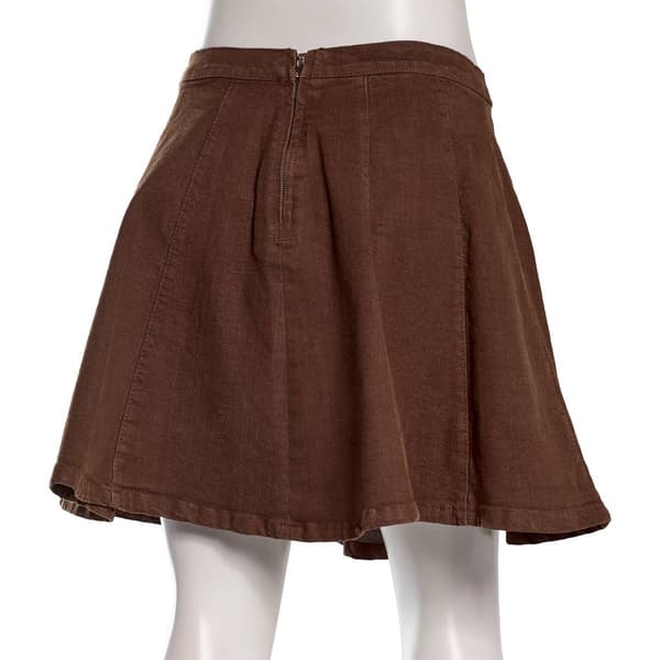 Juniors Love Tree Denim Fit & Flare Skirt