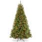 National Tree 7ft. Multicolor North Valley(R) Spruce Christmas Tree - image 1