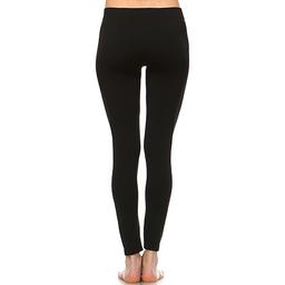Womens White Mark Solid Skinny Leggings