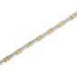 Diamond Classics&#8482; Sterling Silver X-Link Tennis Bracelet - image 4