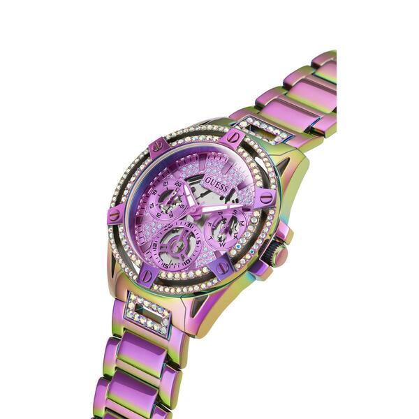 Womens Guess Watches&#174; Iridescent Stainless Steel Watch - GW0464L4