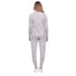 Womens White Mark 2 pc. Leopard Lounge Set - image 4