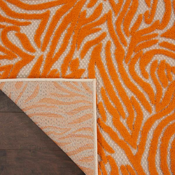 Nourison Aloha Zebra Print Indoor/Outdoor Area Rug