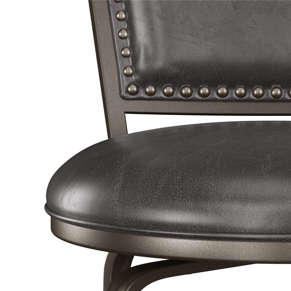 HH2 Home Belle Grove Commercial Grade Bar Height Swivel Stool
