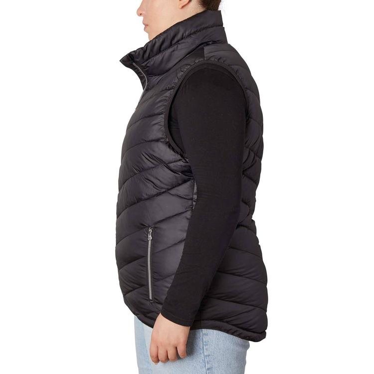 Plus Size Big Chill Chevron Puffer Vest