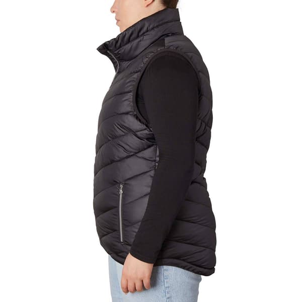 Plus Size Big Chill Chevron Puffer Vest