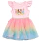 Girls (4-6x) Disney Princesses Short Sleeve Ballerina Dress - image 2