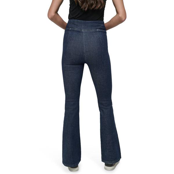 Womens DKNY Essential High Rise Pull On Flare Jeggings