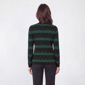 Womens Kasper Long Sleeve Textured Stripe Cardigan - image 1