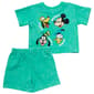 Baby Boy (12-24M) Disney Mickey & Co Faded Tee & Shorts Set - image 2
