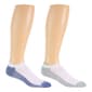 Mens Dr. Motion 2pk. Sport Sole Ankle Socks - image 2