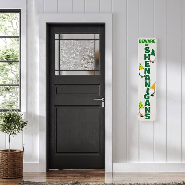 Northlight Seasonal Shenanigans St. Patrick''s Day Porch Sign