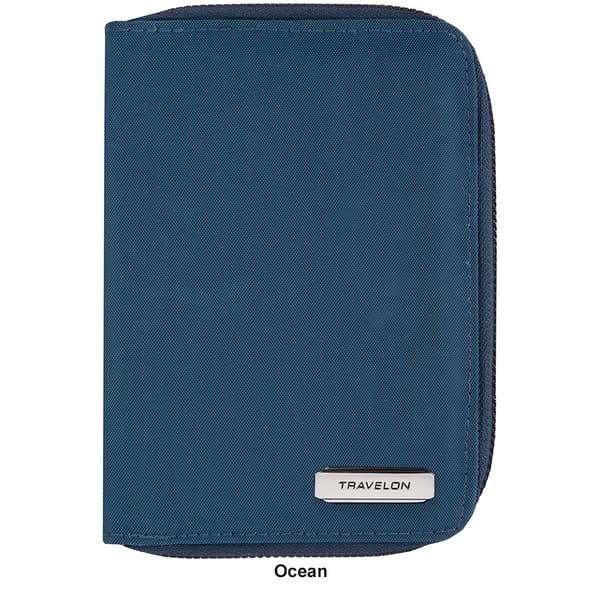 Travelon RFID Blocking Passport Zip Wallet