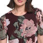 Womens Calvin Klein Flutter Sleeve Floral Chiffon Midi Dress - image 5
