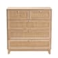 Baxton Studio Elsbeth Oak Brown Wood 5-Drawer Storage Cabinet - image 4