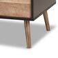 Baxton Studio Jensen Black/Rustic Brown Finish Wood Coffee Table - image 8
