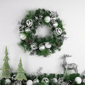 Northlight Pine Needle Christmas Wreath with Pinecone & Ornaments - image 2