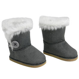 Sophia's&#40;R&#41; Fur Lined Winter Button Boots