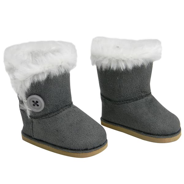 Sophia's(R) Fur Lined Winter Button Boots