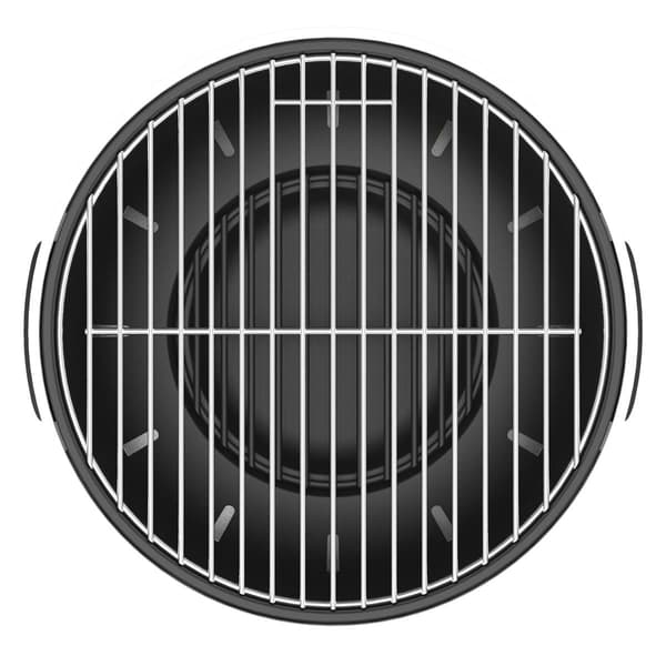 BergHOFF Leo Carbon Steel Studio Portable Tabletop BBQ Grill