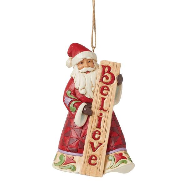 Enesco Santa Believe Ornament - image 