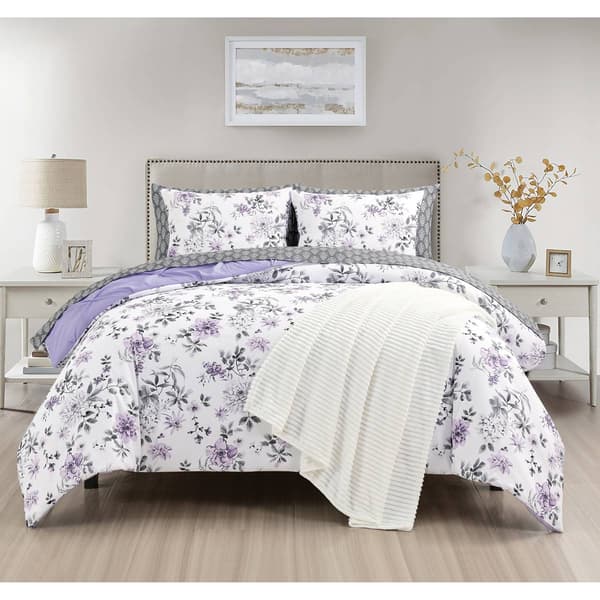 Leona 8pc. Reversible Comforter Set