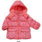 Baby Girl &#40;12-24M&#41; Pink Platinum&#174; Floral Print Puffer Jacket - image 3