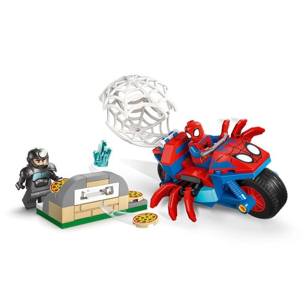 LEGO® Marvel Spidey Motorcycle vs Rhino Building Kit