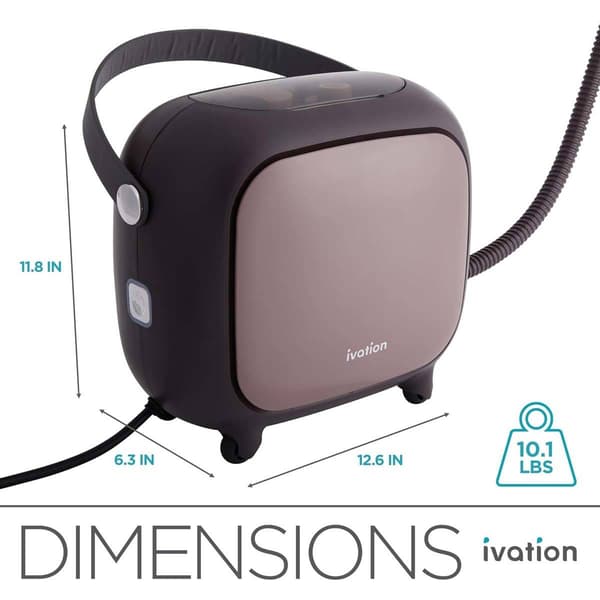 Ivation Multipurpose Cleaner Steamer w/ 18 Accessories
