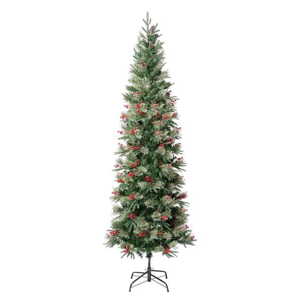 National Tree 7.5ft. Feel-Real&#40;R&#41; Virginia Pine Slim Christmas Tree