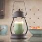 Candle Warmers Etc. Black Hurricane Candle Warmer Lantern - image 2