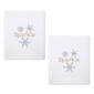 Avanti Snowflake 2pk. Hand Towel Set - image 1