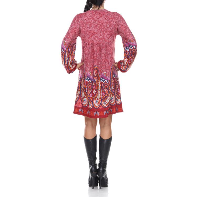 Womens White Mark Apolline Embroidered Sweater Dress