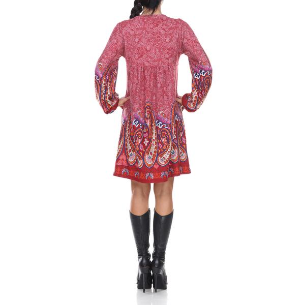 Womens White Mark Apolline Embroidered Sweater Dress