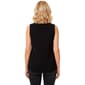 Womens Adrianna Papell Sleeveless Gold Button Sweater Vest - image 2