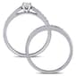 Loveblooms™  Round White 1/2ctw. Diamonds Bridal Ring Set - image 3