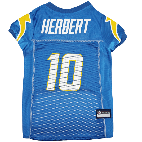 NFLPA Los Angeles Chargers Justin Herbert Pet Jersey - image 