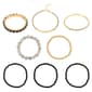 Ashley Cooper&#40;tm&#41; 8pc. Black & Gold-Tone Crystal Stretch Bracelets - image 1