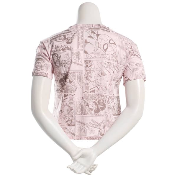 Juniors Hybrid Spider-Man Spidey Comic Tee
