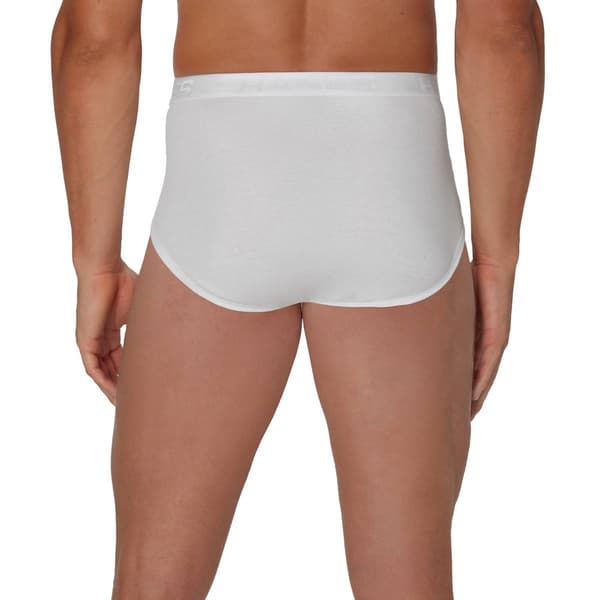 Mens Big & Tall Hanes 5pk. Briefs - White