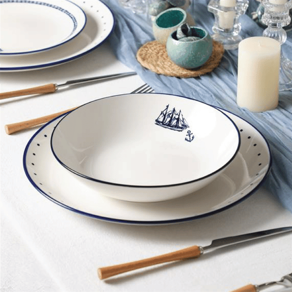 Stone Lain Knox 12pc. Porcelain Dinnerware Set