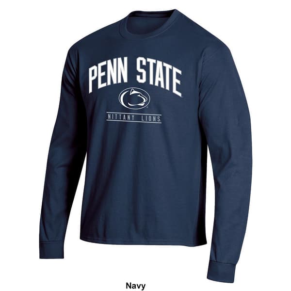 Mens Champion Long Sleeve Penn State Tee